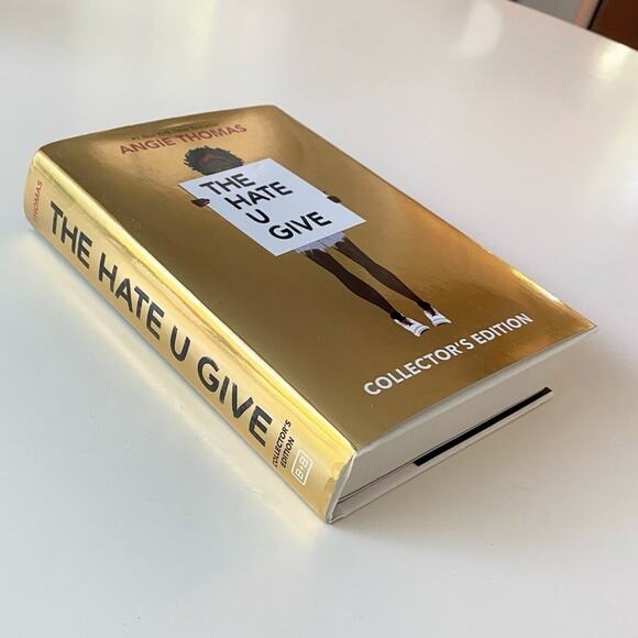 Angie Thomas The Hate U Give Collector's Edition Hardback Book - Picture 2 of 5